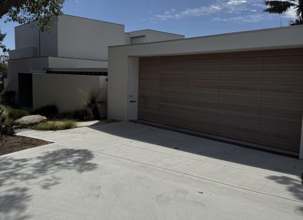 garage facade driveway