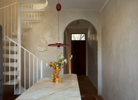 kitchen, dining space