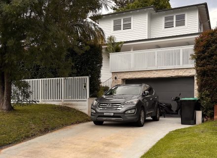 facade driveway