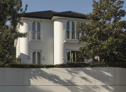 facade driveway garage