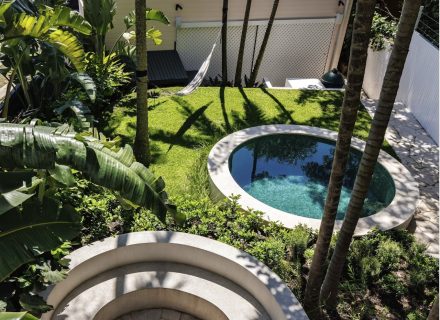 pool backyard