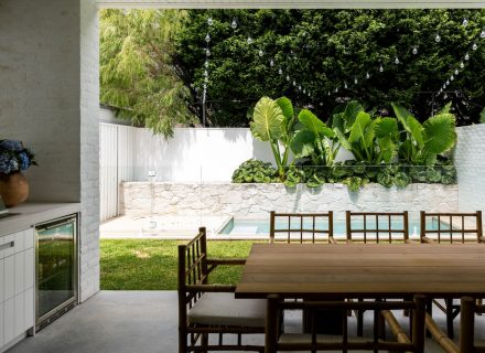 outdoor area pool backyard