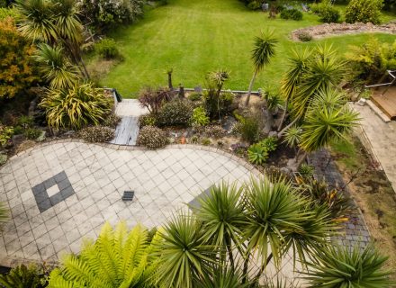 outdoor area backyard pool