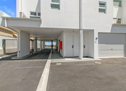 garage driveway facade