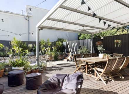 outdoor area backyard